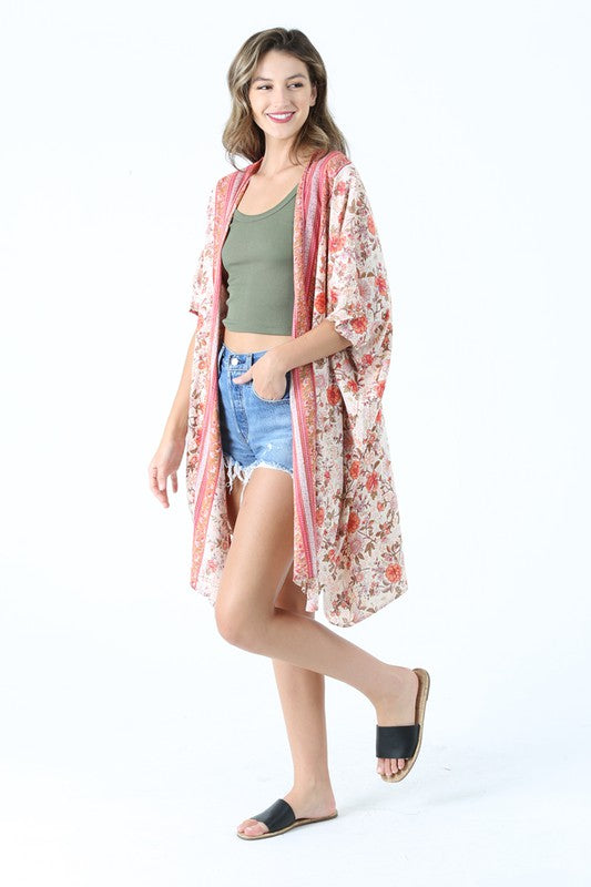 Florence Floral Kimono