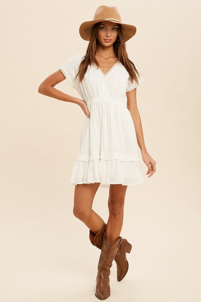 Elise Eyelet Dress