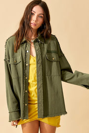 Allie Olive Jacket