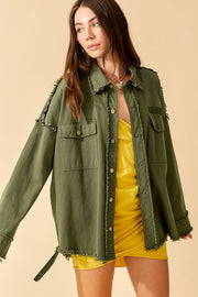 Allie Olive Jacket