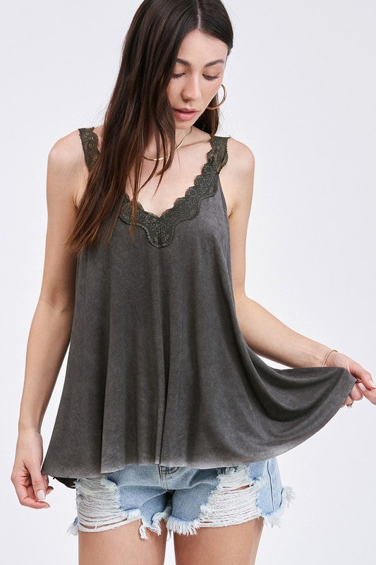 Molly Charcoal Tank