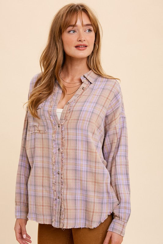 Lavender Haze Plaid