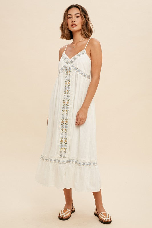 Emmie Embroidered Dress