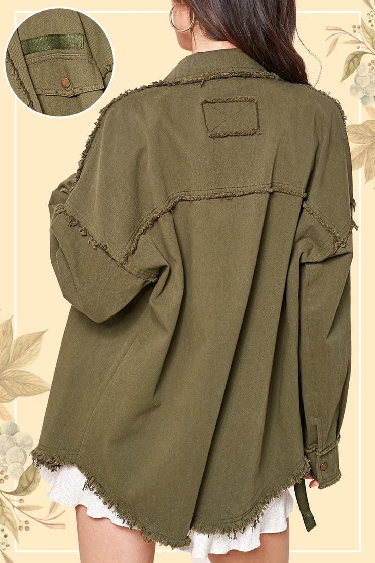 Allie Olive Jacket