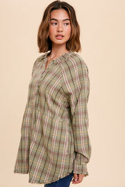 Olivia Plaid Flannel