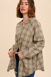 Olivia Plaid Flannel