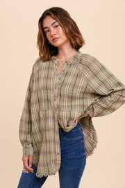 Olivia Plaid Flannel