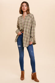 Olivia Plaid Flannel