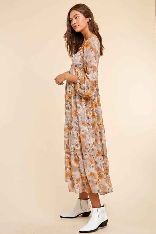 Daphne Floral Maxi