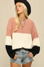 Clara Colorblocked Sweater