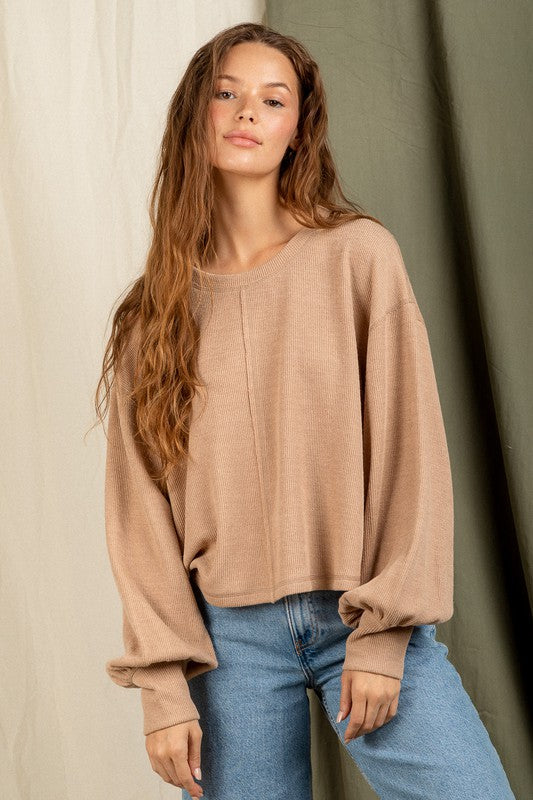 Bella Balloon Sleeve Blouse