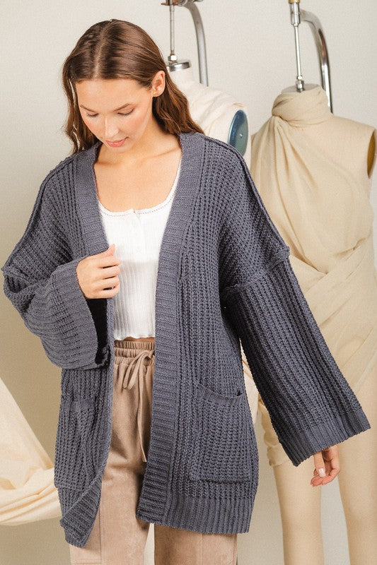 Beth Grey Cardigan