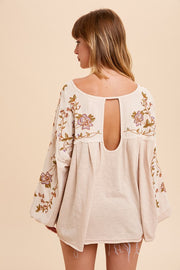 Emmy Embroidered Top