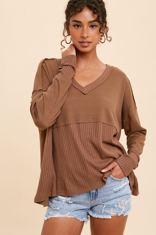 Tori Mocha Waffle Thermal