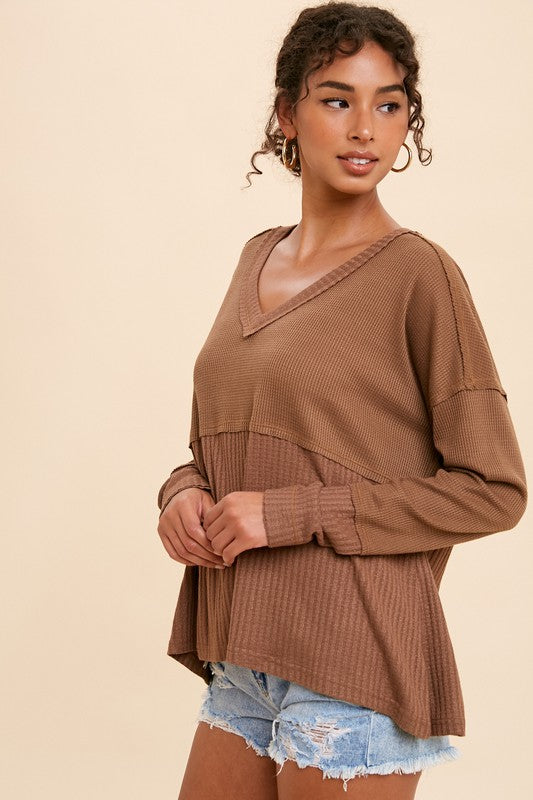 Tori Mocha Waffle Thermal