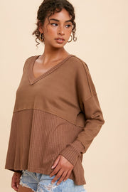 Tori Mocha Waffle Thermal