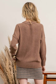 Solly Mocha Pullover