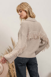 Julian Fringe Sweater