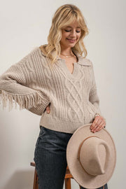 Julian Fringe Sweater