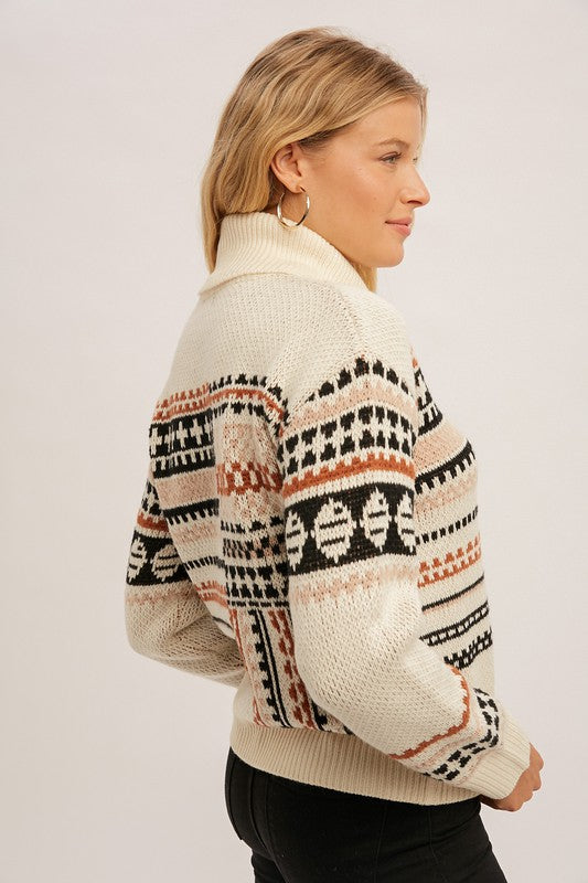 Geo Sweater