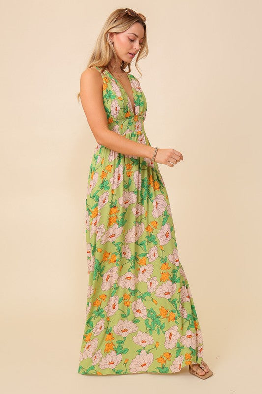 Judith Floral Maxi