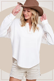 Milly Lace Detail Blouse