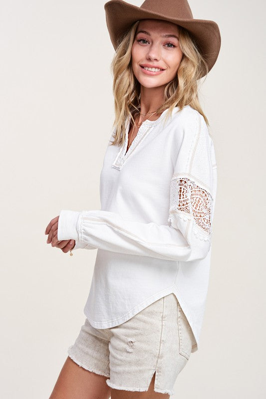 Milly Lace Detail Blouse