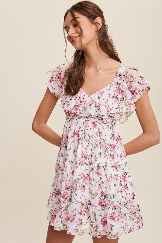 Belly Floral Dress