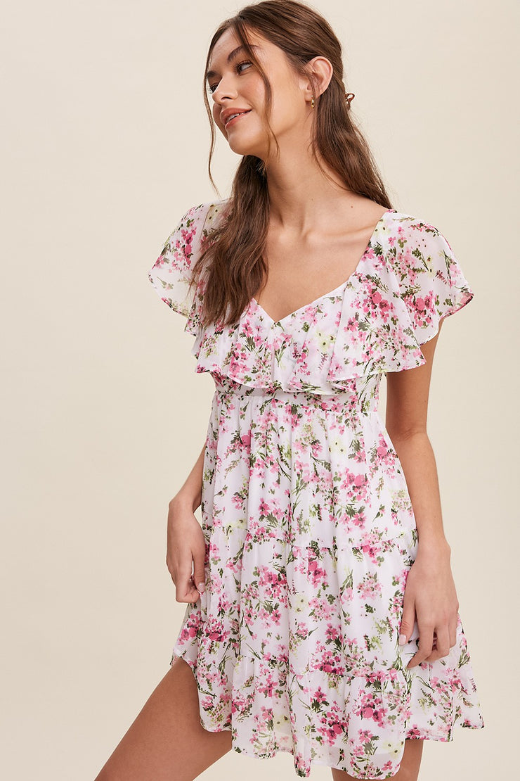 Belly Floral Dress