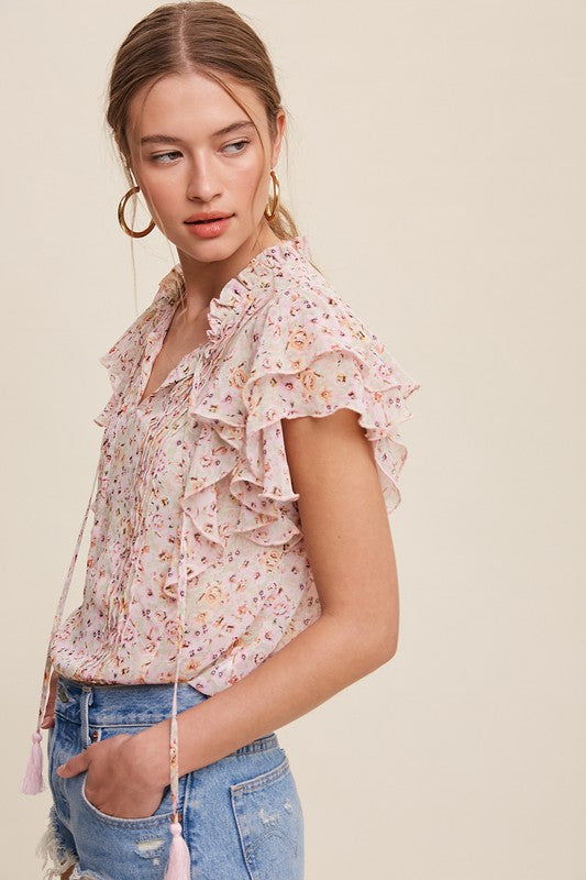 Ditsy Floral Blouse