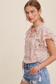 Ditsy Floral Blouse