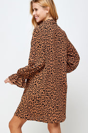 Dana Leopard Dress