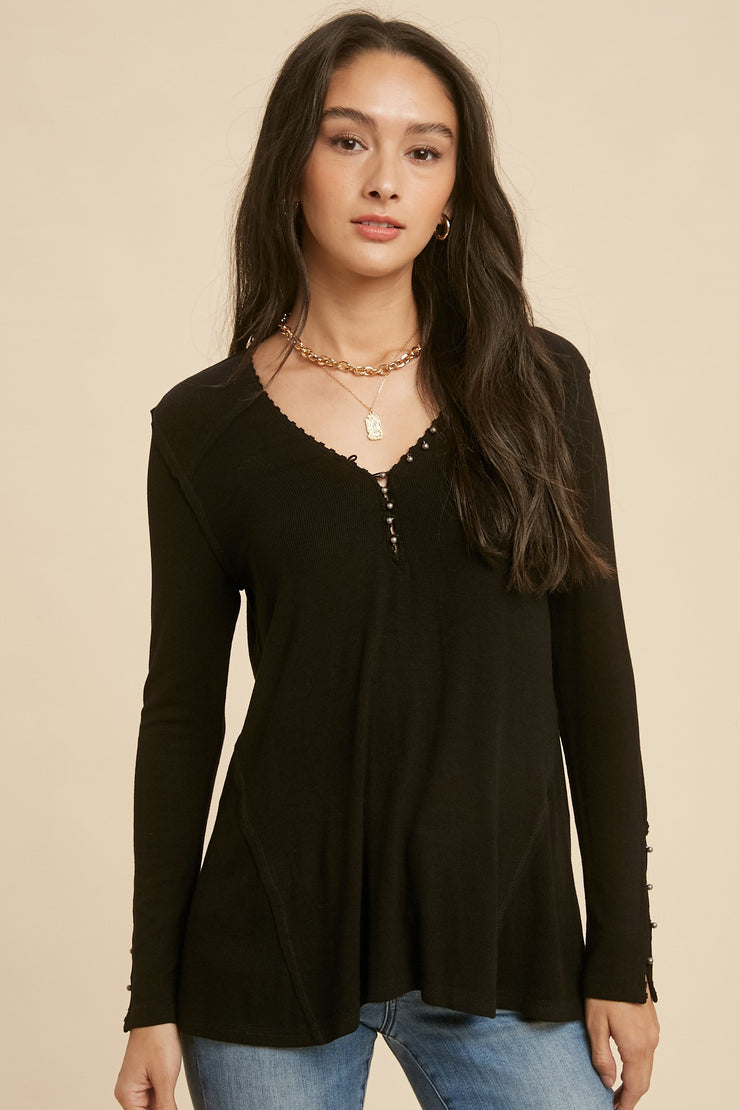 Black Little Bead Thermal