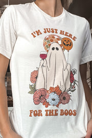 I'm Just Here For The Boos Tee