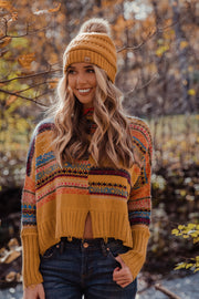 Free People All The Pattern Pullover