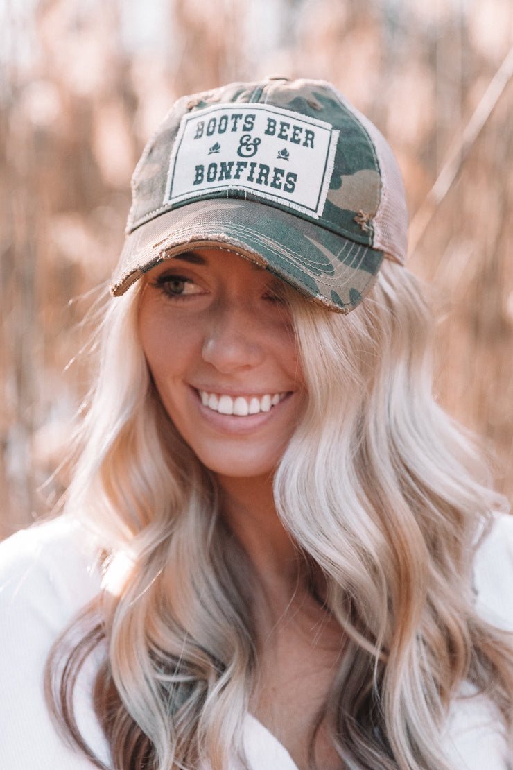 Boots, Beers & Bonfires Hat