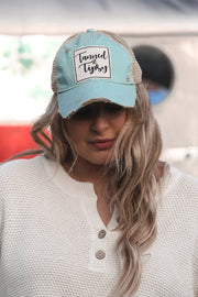 Tanned & Tipsy Distressed Hat