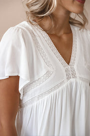 Ivory Lillian Blouse