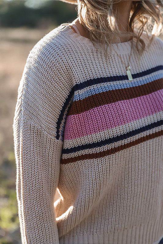 Boyfriend Stripe Sweater