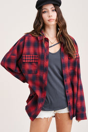 Brandon Red Plaid