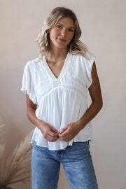 Ivory Lillian Blouse