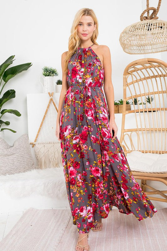 Cassandra Floral Maxi Dress