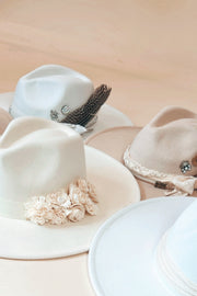 Custom Bridal Rancher Hat