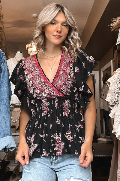 Savannah Floral Blouse