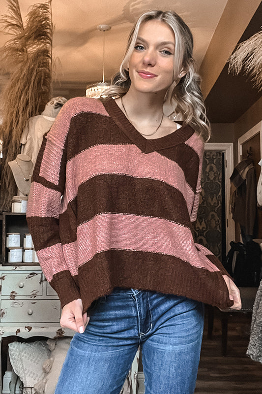 Lissy Mauve Sweater