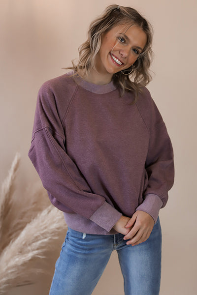 Dusty Lavender Sweatshirt