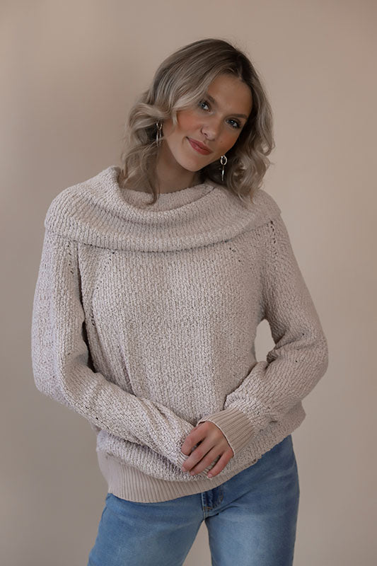 Kenzie Beige Sweater