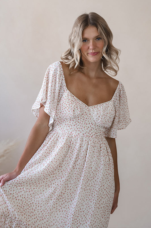 Shayna Cream Dress