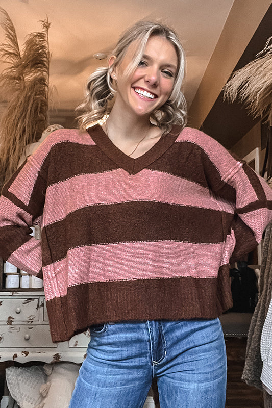 Lissy Mauve Sweater