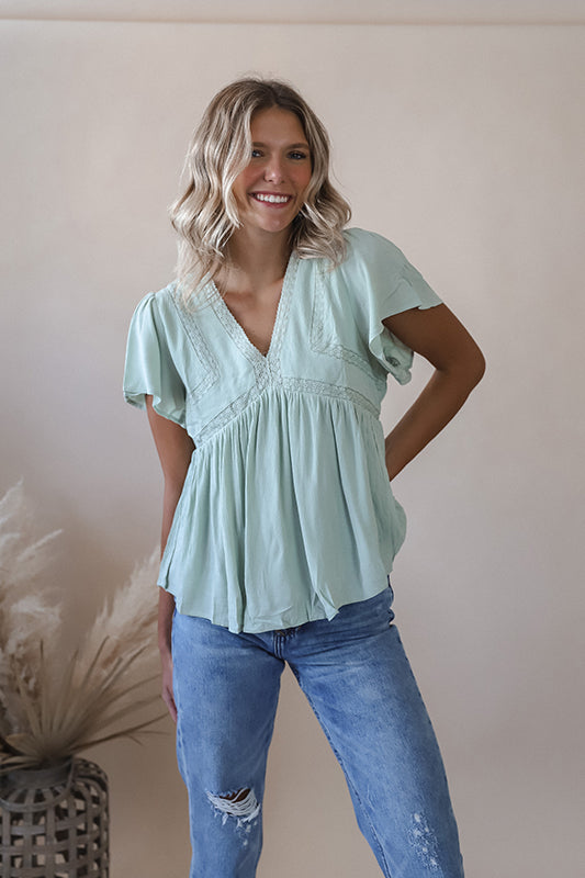 Sage Lillian Blouse